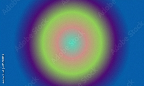Vibrant Concentric Gradient Background with Textured Effect