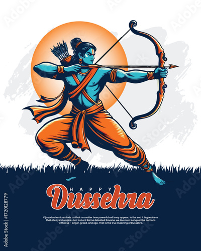 Vijayadashami celebrates the victory of good over evil and the power of truth and righteousness.