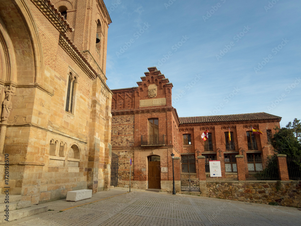 Fototapeta premium House of the culture in Benavente, Zamora, Castilla y Leon, Spain