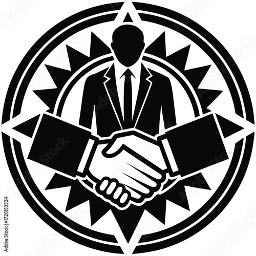 partnership icon icon on white background