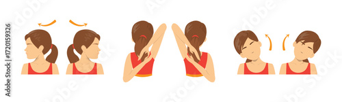 Posture Vector Icons, Posture Correction, Healthy Posture, Posture Exercises, Posture Alignment, Posture Illustration, Posture Therapy, Posture Icon Set, Posture Awareness, Posture Wellness