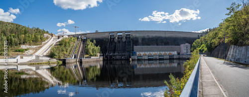 Renewable energy production at Orlik Dam Hydroelectric Facility