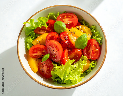 Delicious Tomato and Lettuce Salad Recipe