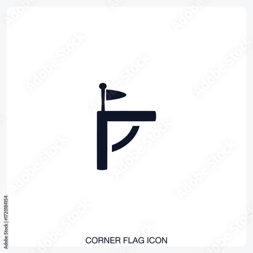 Corner Flag Icon