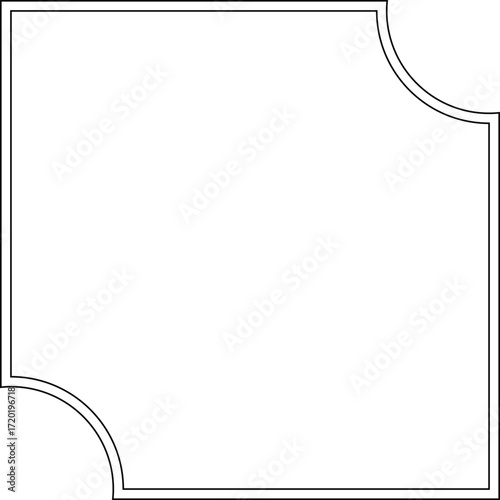 vector frame for any text with paper clip