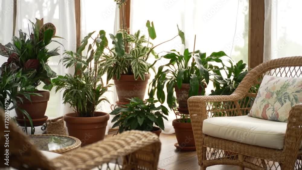 modern living room with flowers modern living room with flowers