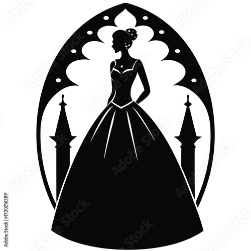 Princess or Queen Silhouette