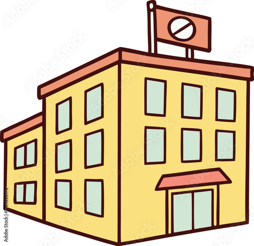 vector illustration of house