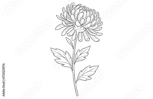 Vector art of a lit matchstick, showcasing a vibrant orange flame atop the match, symbolizing ignition, fire, and the fleeting nature of combustion in a simple design