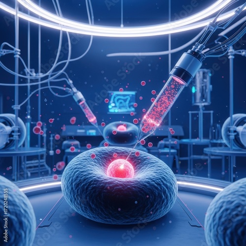 Enigmatic cellular surgery a futuristic endeavor of precise cell manipulation in the advanced genetic laboratory