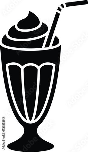 Milkshake Drink Cold Summer Dessert Refreshment