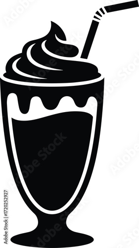 Milkshake Drink Cold Summer Dessert Refreshment
