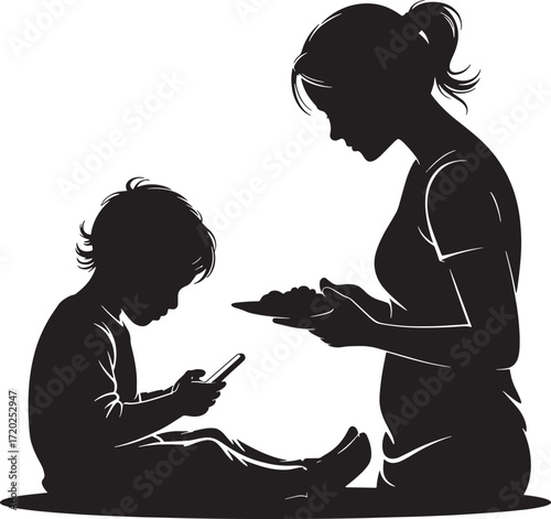 mother and daughter