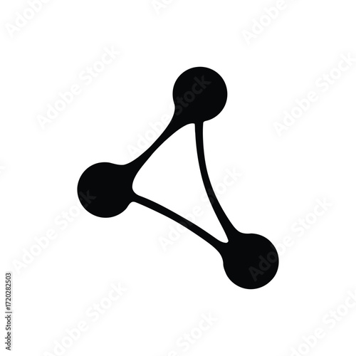 Connected Dots Diagram Visualizing Network Interconnections and Structural Relationships