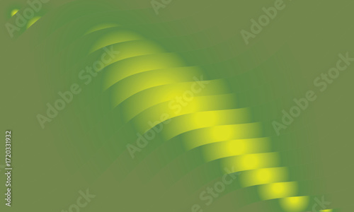Green and Yellow Gradient Abstract Shape background