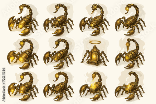 Steampunk scorpions and lantern transformations in unique mechanical art