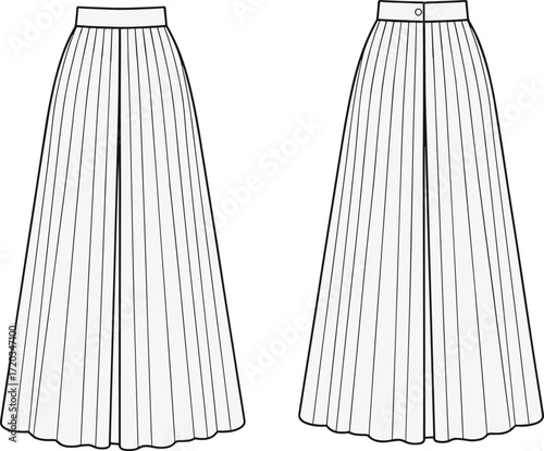 vector illustration of a dress