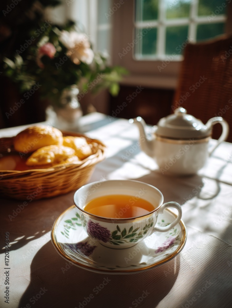 Fototapeta premium Afternoon Tea Set