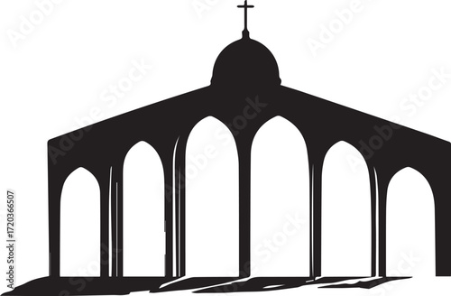church black silhouette chrisms church building famous church in the world  