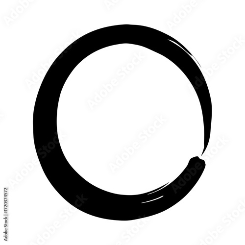 Explore the essence of zen circle art a minimalist design for meditation and mindfulness practice