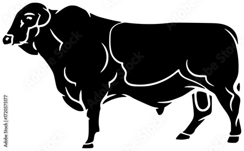 animal illustration farm silhouette cow logo agriculture icon cattle outline livestock farming countryside milk pig sheep cute art nature shape with vector graphic background