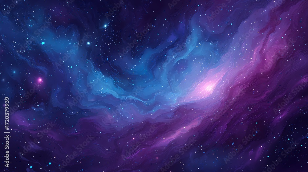 Fototapeta premium space background with space