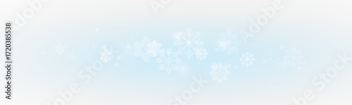 	Frozen winter storm with snowfall, frosty blur, icy sparkle, glowing flakes and cold wind motion, dark holiday background PNG