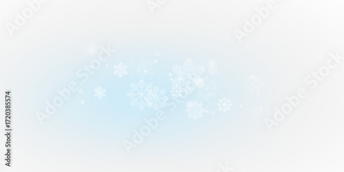 	Frozen winter storm with snowfall, frosty blur, icy sparkle, glowing flakes and cold wind motion, dark holiday background PNG
