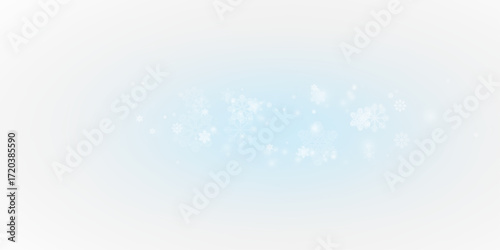 	Frozen winter storm with snowfall, frosty blur, icy sparkle, glowing flakes and cold wind motion, dark holiday background PNG