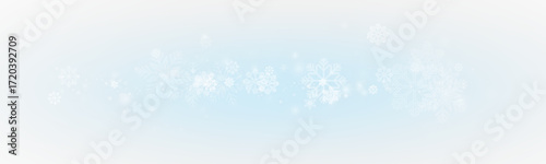 Magical snowy night with blizzard effect, shimmering frost, crystal ice texture, falling flakes and frozen shine, seasonal background PNG