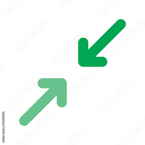 Minimize screen icon vector UI