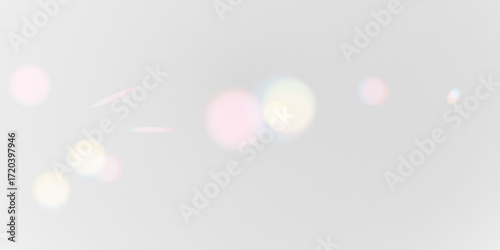 Glowing Bokeh Lights with Sparkling Particles Overlay PNG