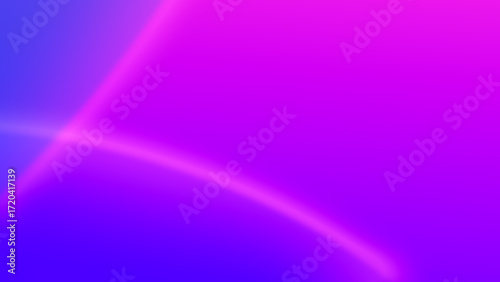 Vibrant gradient background illustration in magenta and blue colors with a blurred neon curved lines.