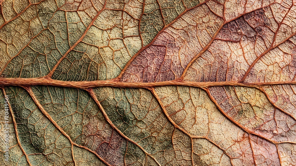 Obraz premium dry leaf texture background