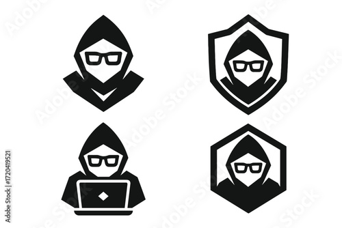 Hooded Hackers and Shields