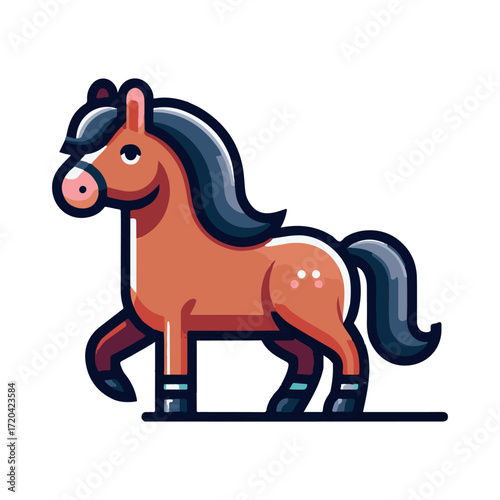 
horse illustration design