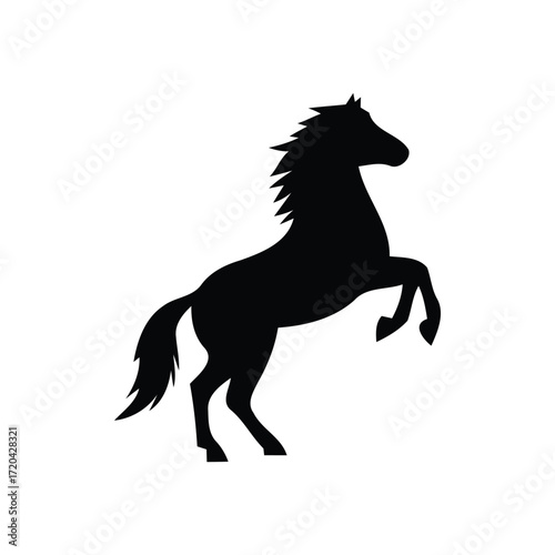Silhouette of a Horse