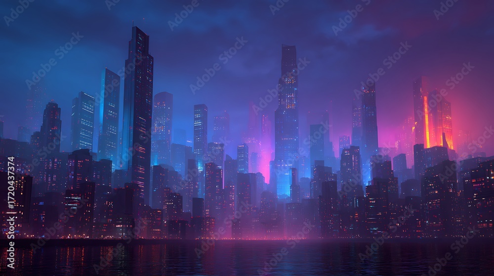 Obraz premium panorama of the city
