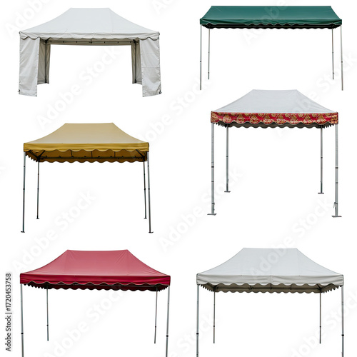 marquees isolated on white backgroud