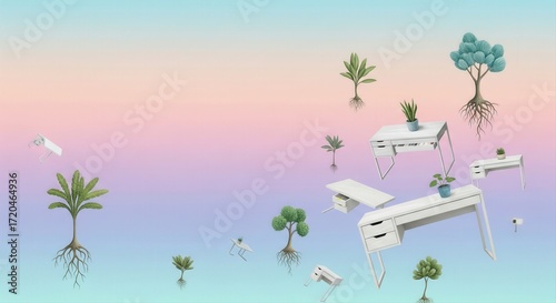 Floating Garden Collage
