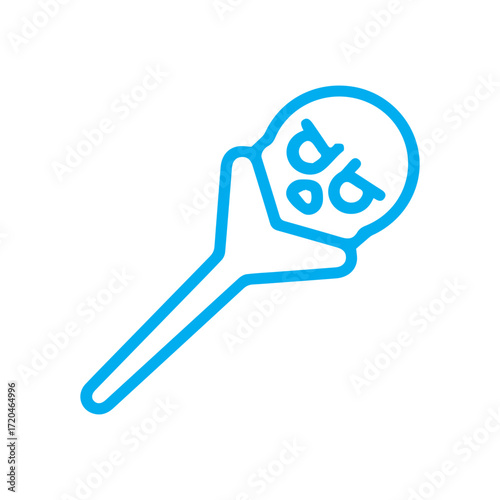 Evil Skull Magic Staff Icon