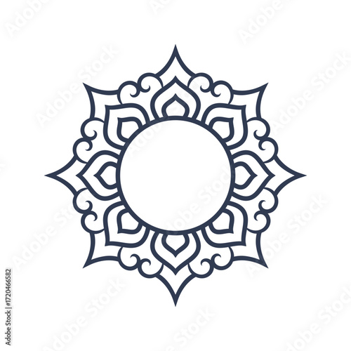 Exquisite Mandala Flowers with Detailed Linework for Artistic Touch
