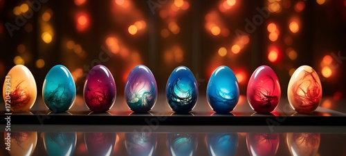 Tiny figures from life egg, ai generative