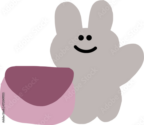 토끼일러스트