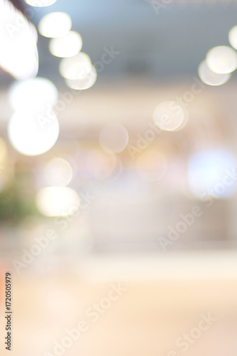 Blur abstract background, Vertical blurred gradient bright light with copy space backdrop, banner, blank modern business office interior hallway building design background