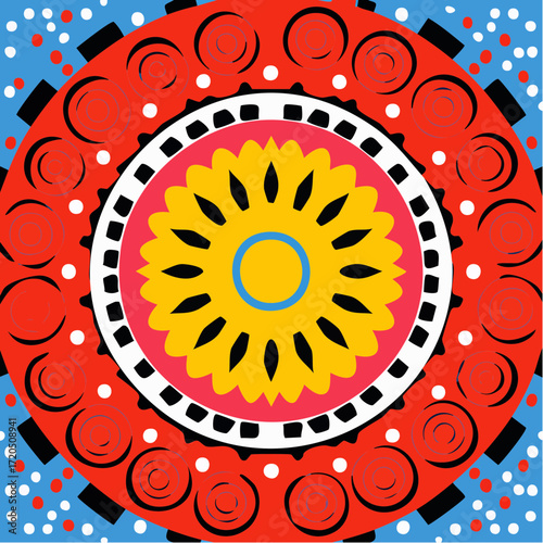 mandala rosette repeat contemplative rosette tiles for textiles and art prints — layered petal medallions that appeal to mindful and design-savvy buyers