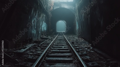 Into the Dark: An Abandoned Railway Tunnel