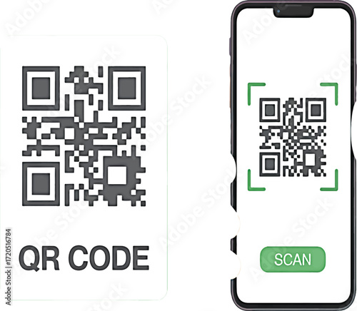 Smartphone Scanning QR Code for Information Access and Seamless Transactions