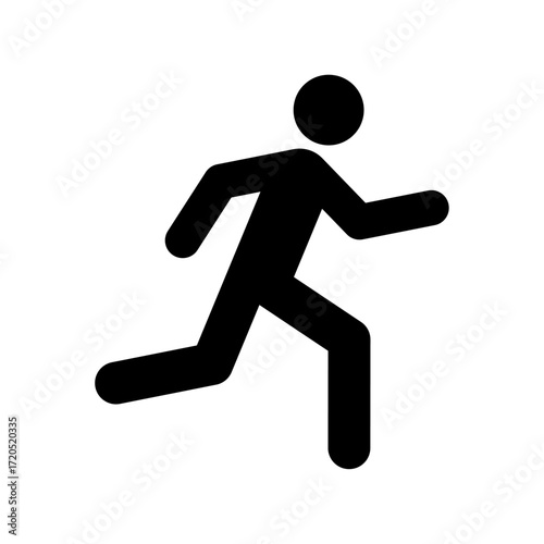 Running man icon