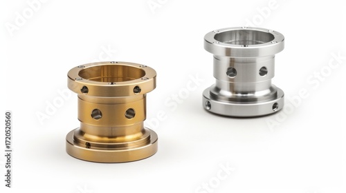 White Background Auto Parts Precision: Showcasing Intricate Details, Smooth Finishes, and Accurate Dimensions of Engine Components, Brake Parts, and Electrical Assemblies – Ideal Visuals for Automotiv